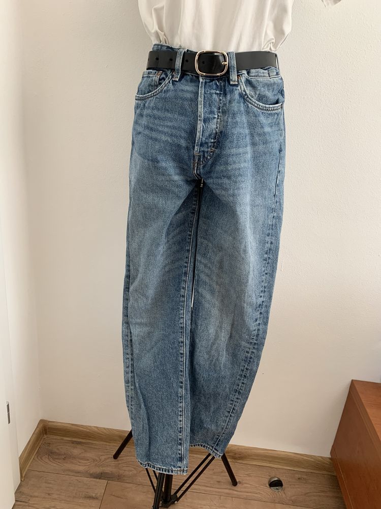 Spodnie jeansowe proste (S) H&M vintage fit