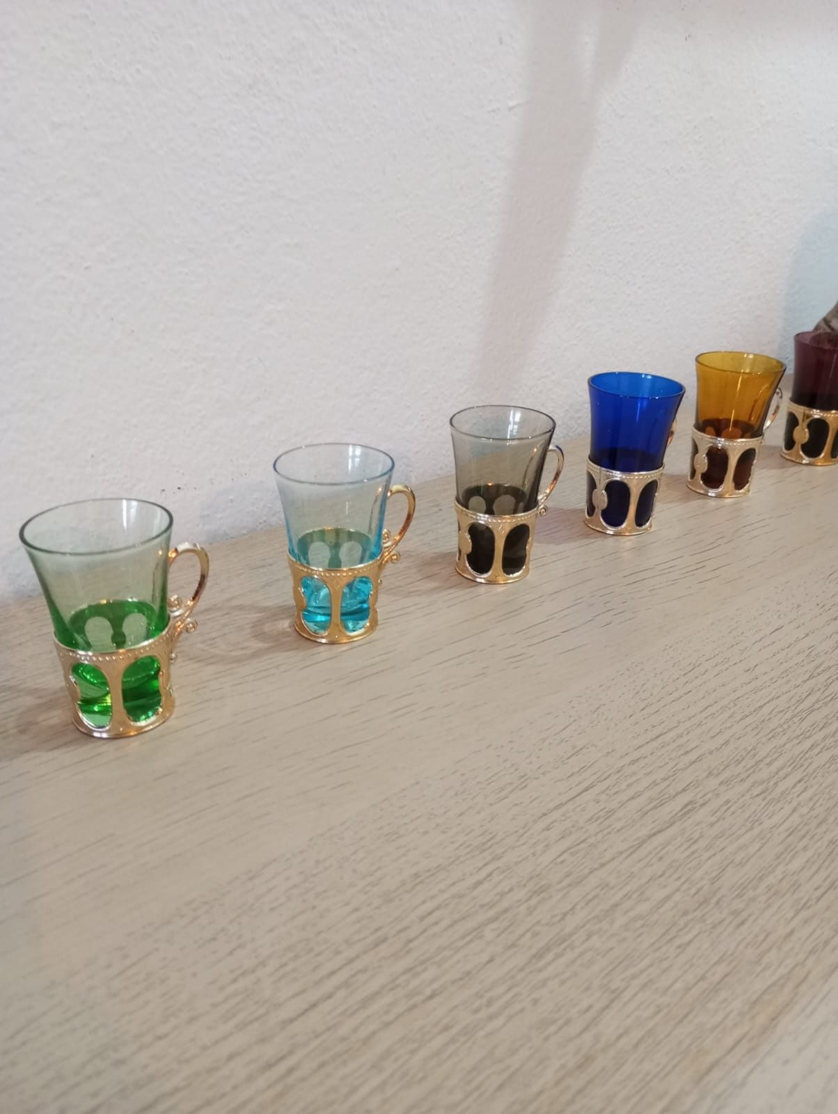 Coleção 6 Copos Vintage