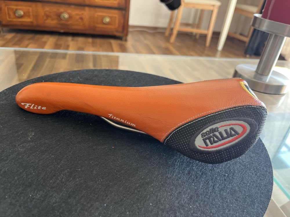 Siodełko Sella Italia „Flite” Ti Retro MTB