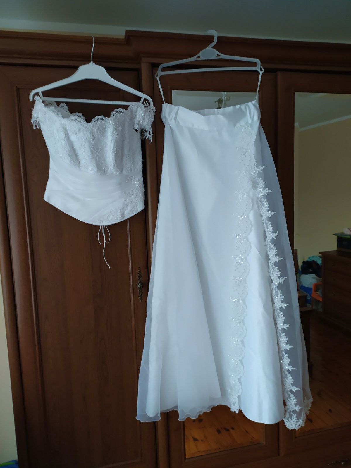 Suknia Ślubna trzy częściowa