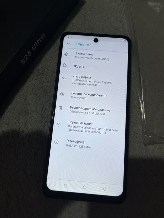 Samsung s25 ultra 12/512 Китай.