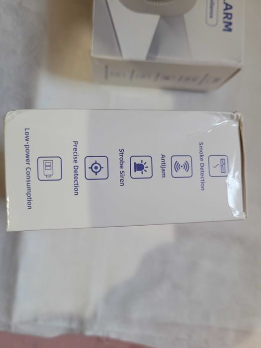 Alarm czujnik dymu 360°