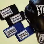 Бинты боксёрские/бінти для боксу Everlast 4 м сині чорні