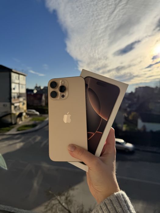 iPhone 16 Pro Max 256Gb Desert Titanium з сім картою на гарантії Apple