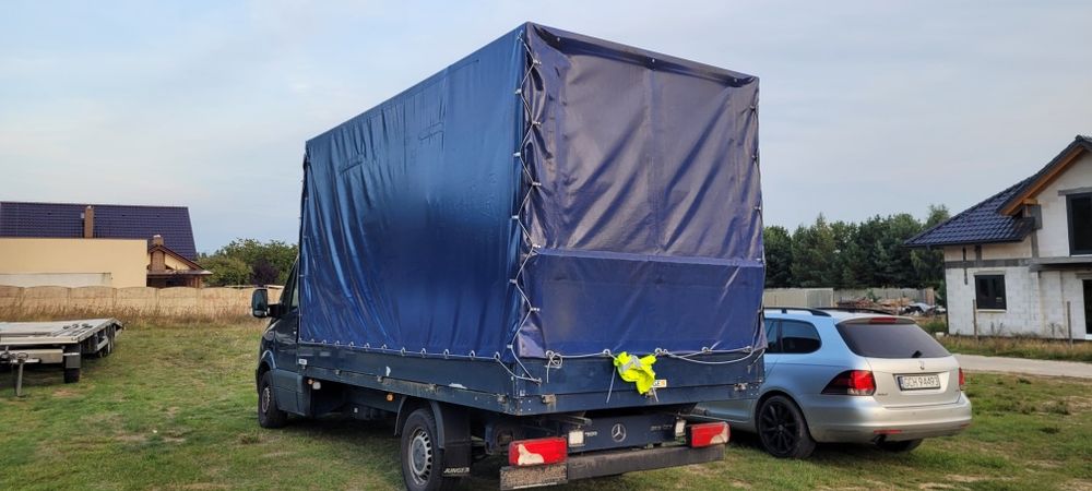Zabudowa Mercedes Sprinter 907 906 Crafter Plandeka Burty PAKA Alu MAX