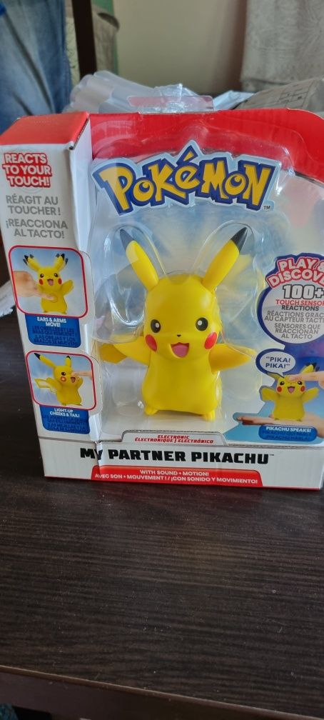 Pokemon pikachu interaktywna zabawka