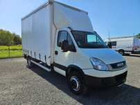Iveco Daily 65C18 3.0 180KM / Skrzyniowy / Plandeka / Firanka /  Winda 750Kg / Tylko 64tys.km !!! /