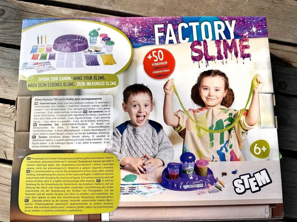 Набір для експериментів Slime Factory ТМ Lovin 80155, Фабрика слаймів