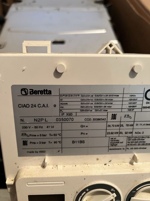 Moduł elektroniczny, sterownik Beretta  od Ciao 24 C.A.I.