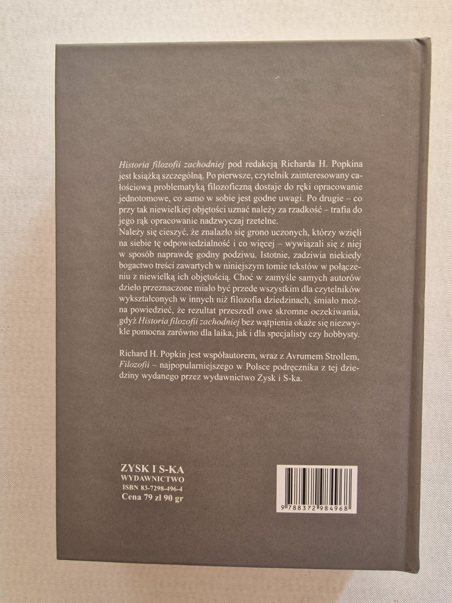 Historia filozofii zachodniej Popkin
