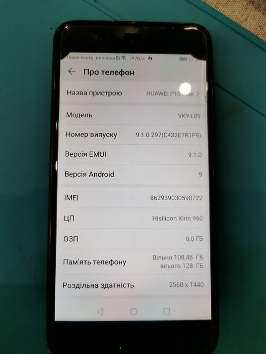 Смартфон флагман huawei p10 plus