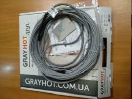 Електричний кабель Оптовые цены! Тепла підлога GrayHot15 тонкий кабель
