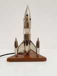 Lampka Nocna Space Age Design Rakieta