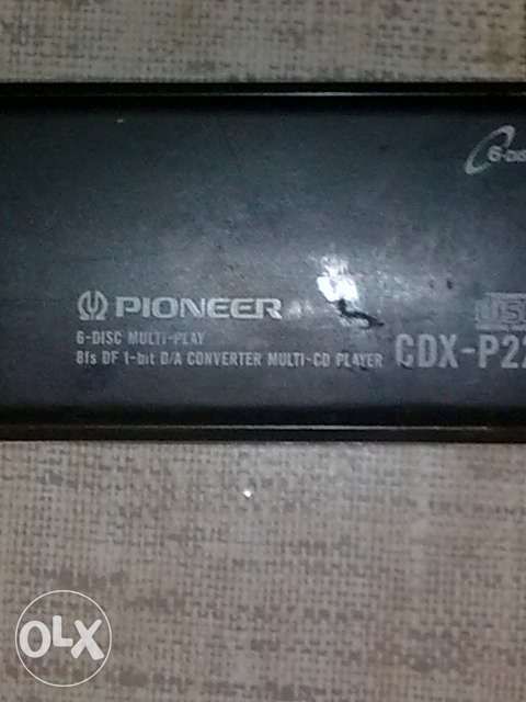 CD-чейнджер PIONEER CDX-P22 на 6 дисков