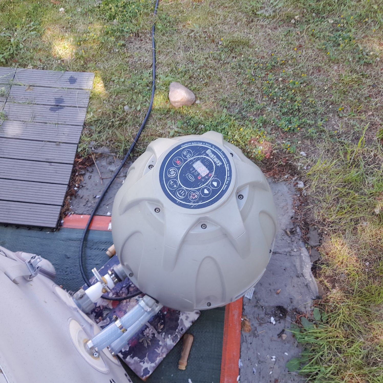 Pompa do Jacuzzi Lay Z Spa Best błąd E02 way basen