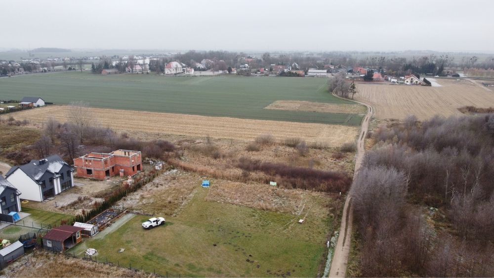 Działka budowlana — FILM — 1640m2 w Cerekwicy ul. Sosnowa