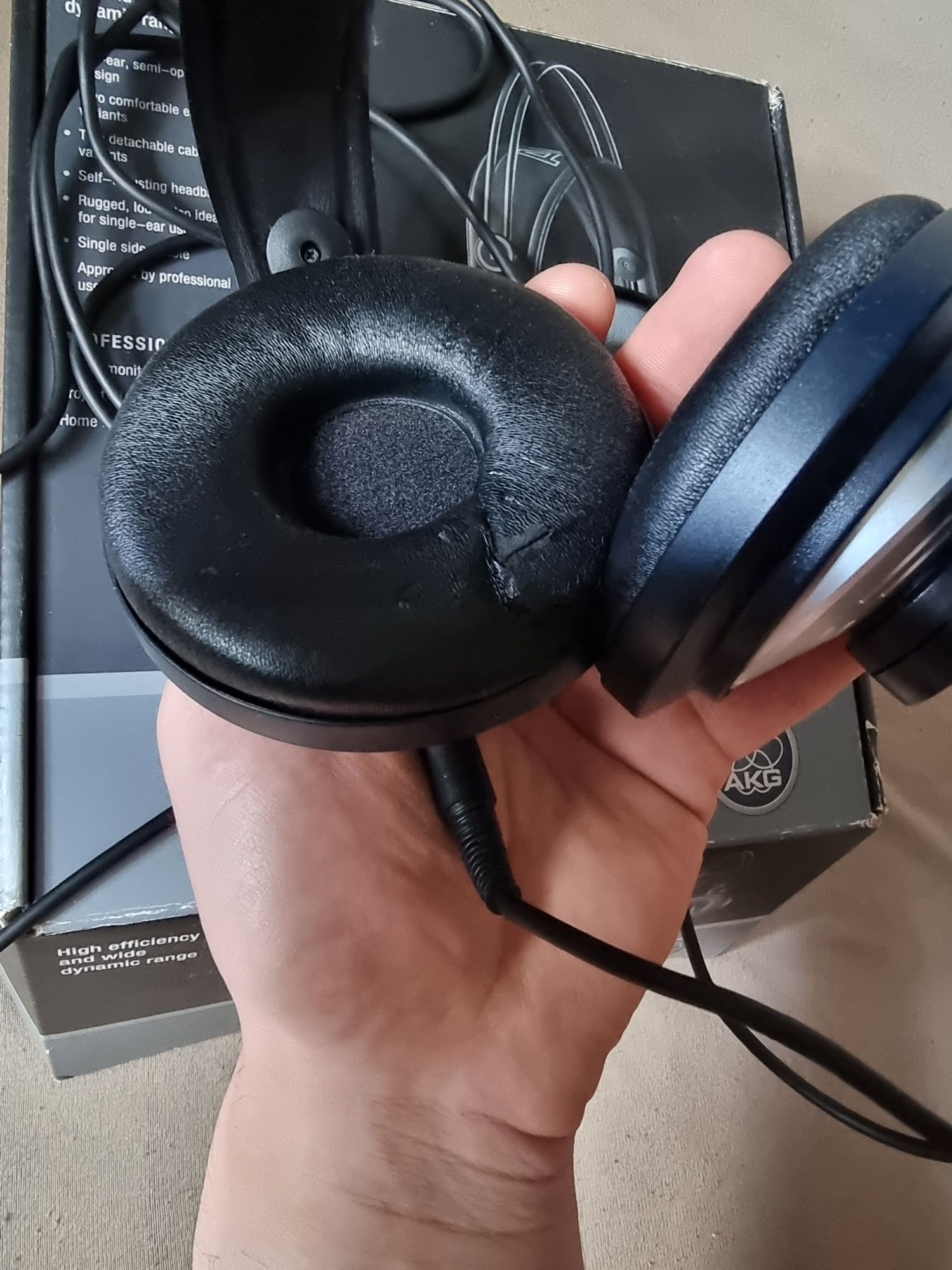 Słuchawki studyjne AKG K 141 MK II - Stan idealny