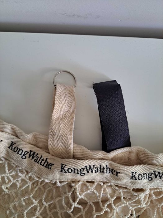 Siateczkowa torba na zakupy do wózka KongWalther