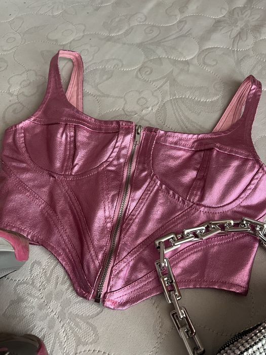 Яскравий топ-корсет