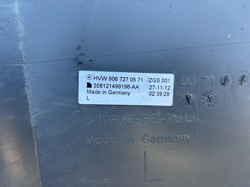 Карта з підлокотником Sprinter 906 vw Crafter обшивка подлокотник