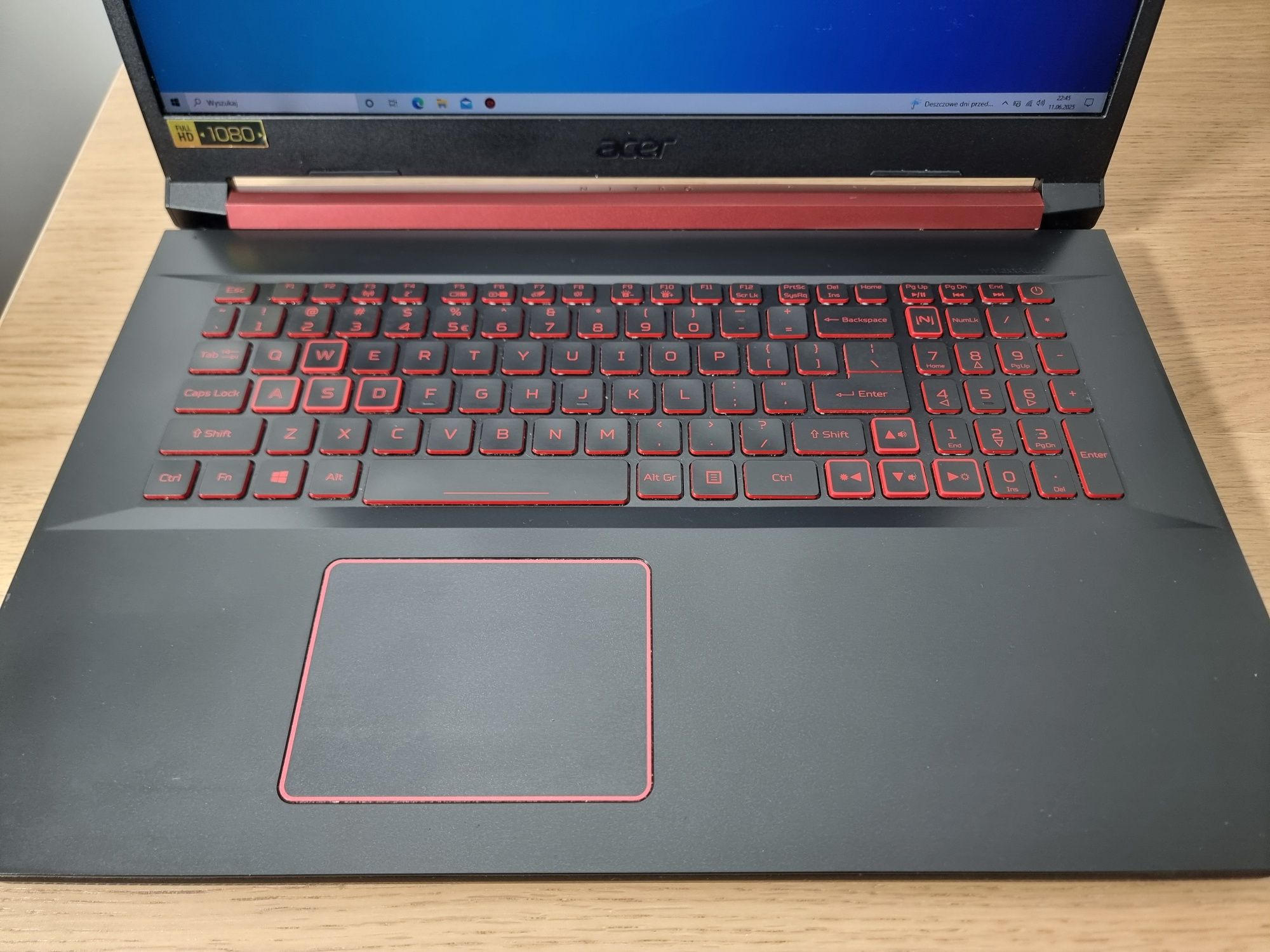 Acer nitro 5 a517-51  gtx 1650  dysk 512  i5 16gb ram