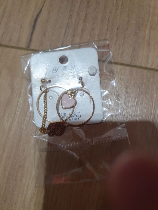 Kolczyki serduszka koła