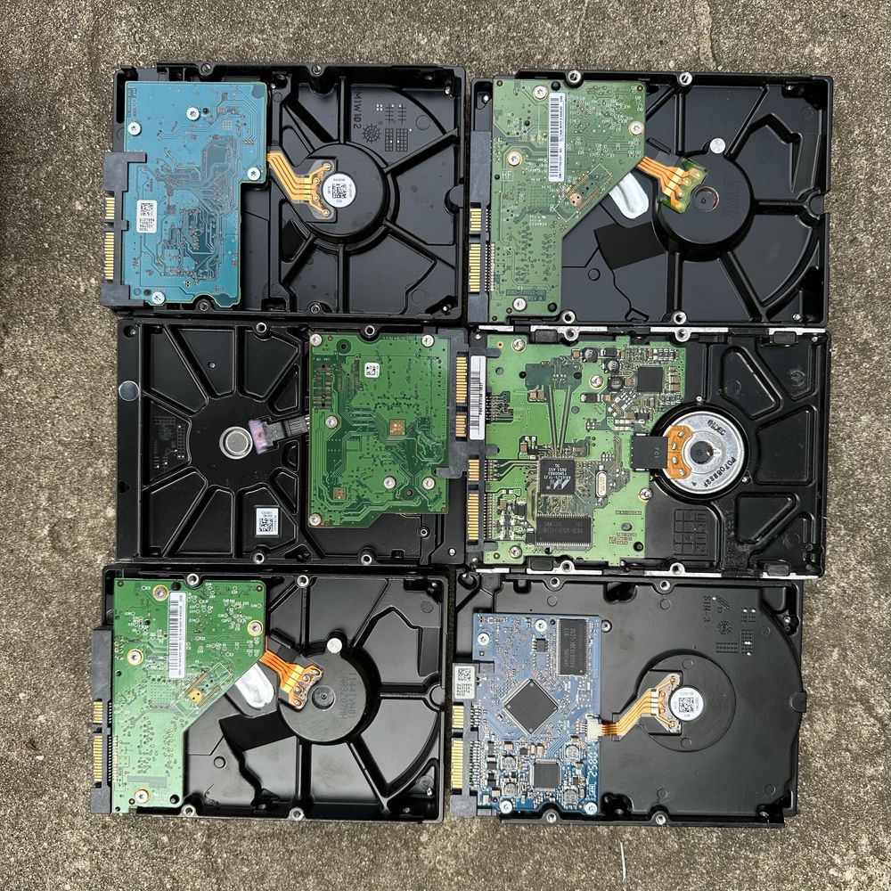 Dyski HDD różne marki