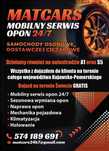 Mobilny serwis opon 24h7 / Mobilny mechanik 24h7 Osobowe/Dostawcze/Tir
