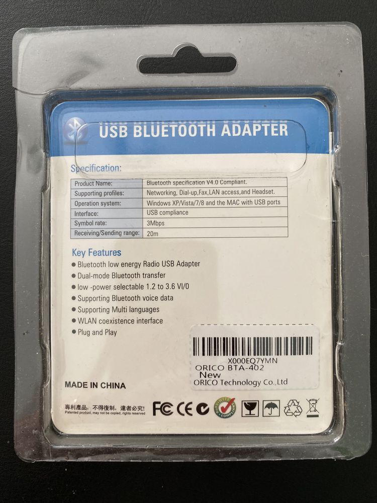 Bluetooth 4.0 Adapter