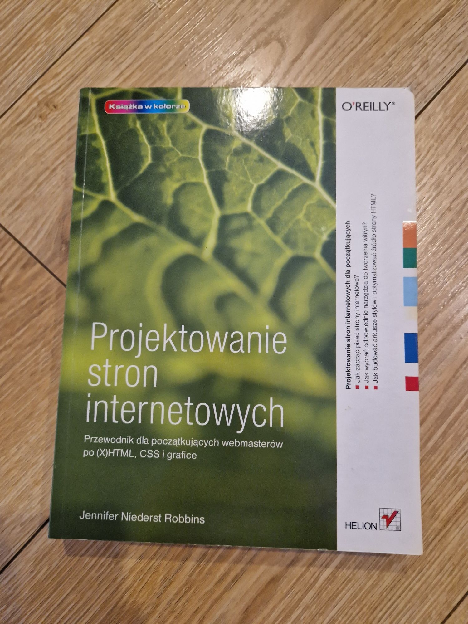 Książka Projektowanie stron internetowych Helion