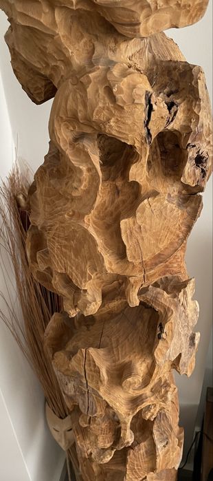 Escultura tronco de madeira 2003