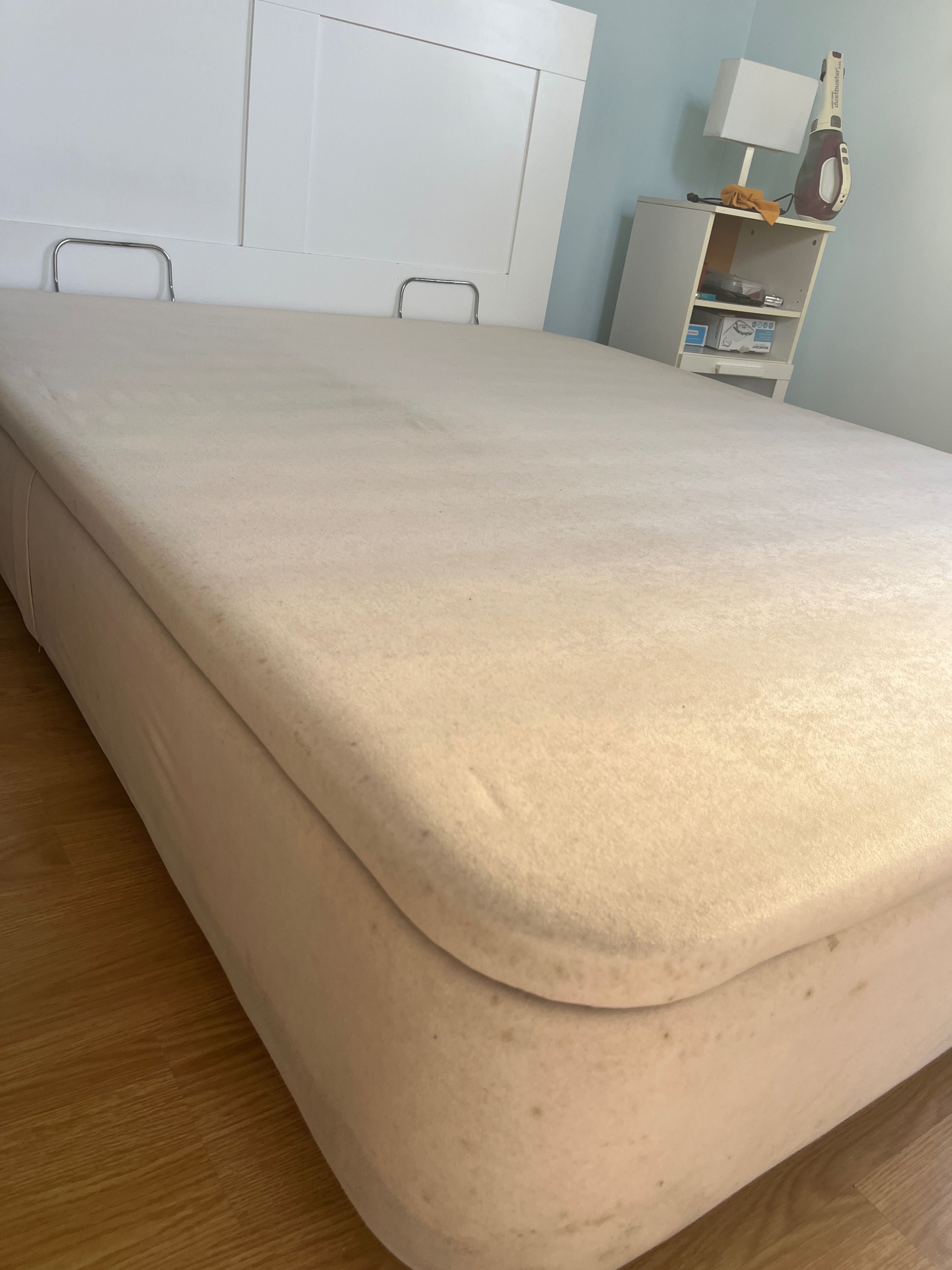 Cama de casal, sommier estrado elevatório