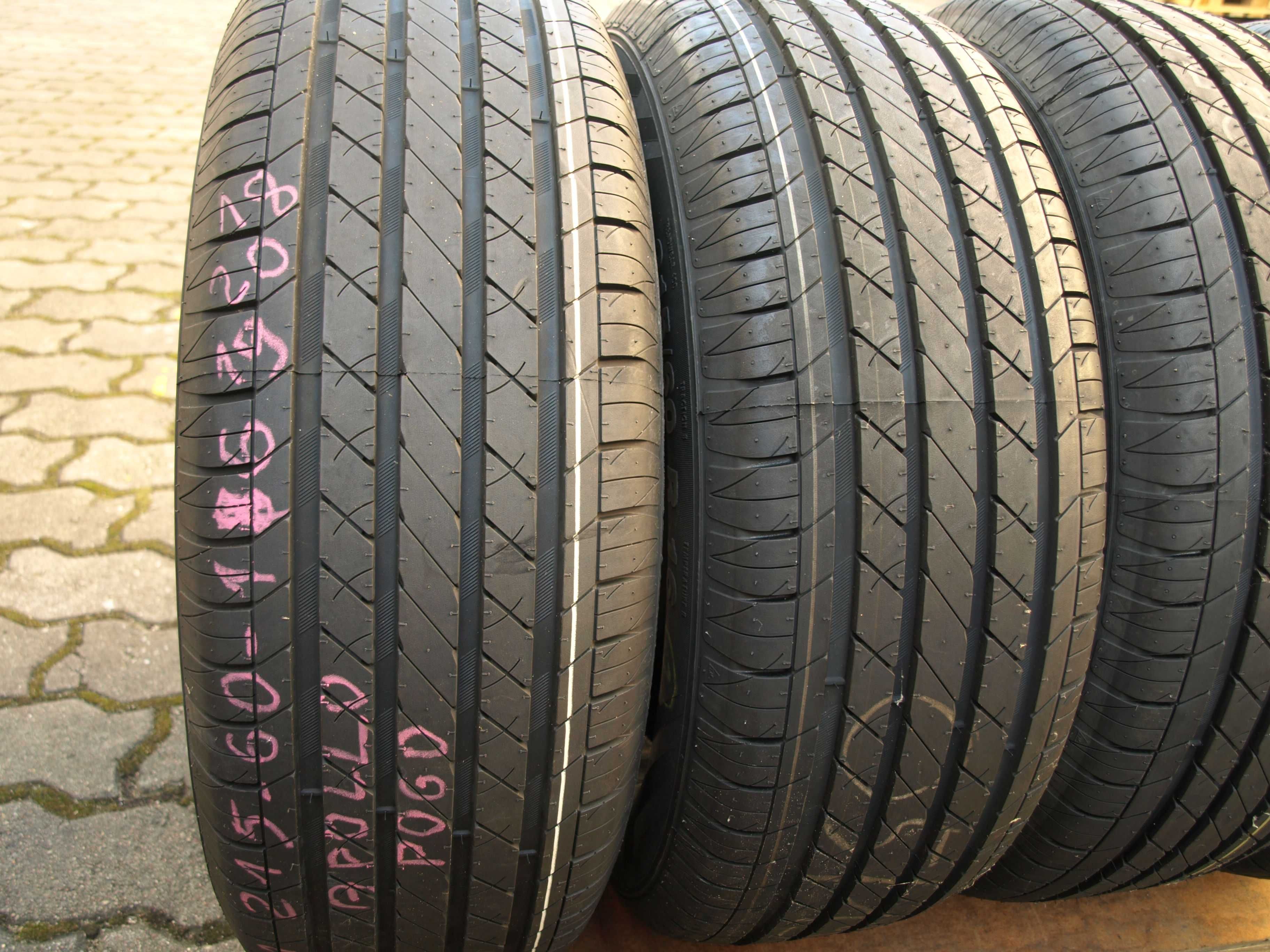 4 szt Nowe opony letnie Apollo Vredestein 215/60r16