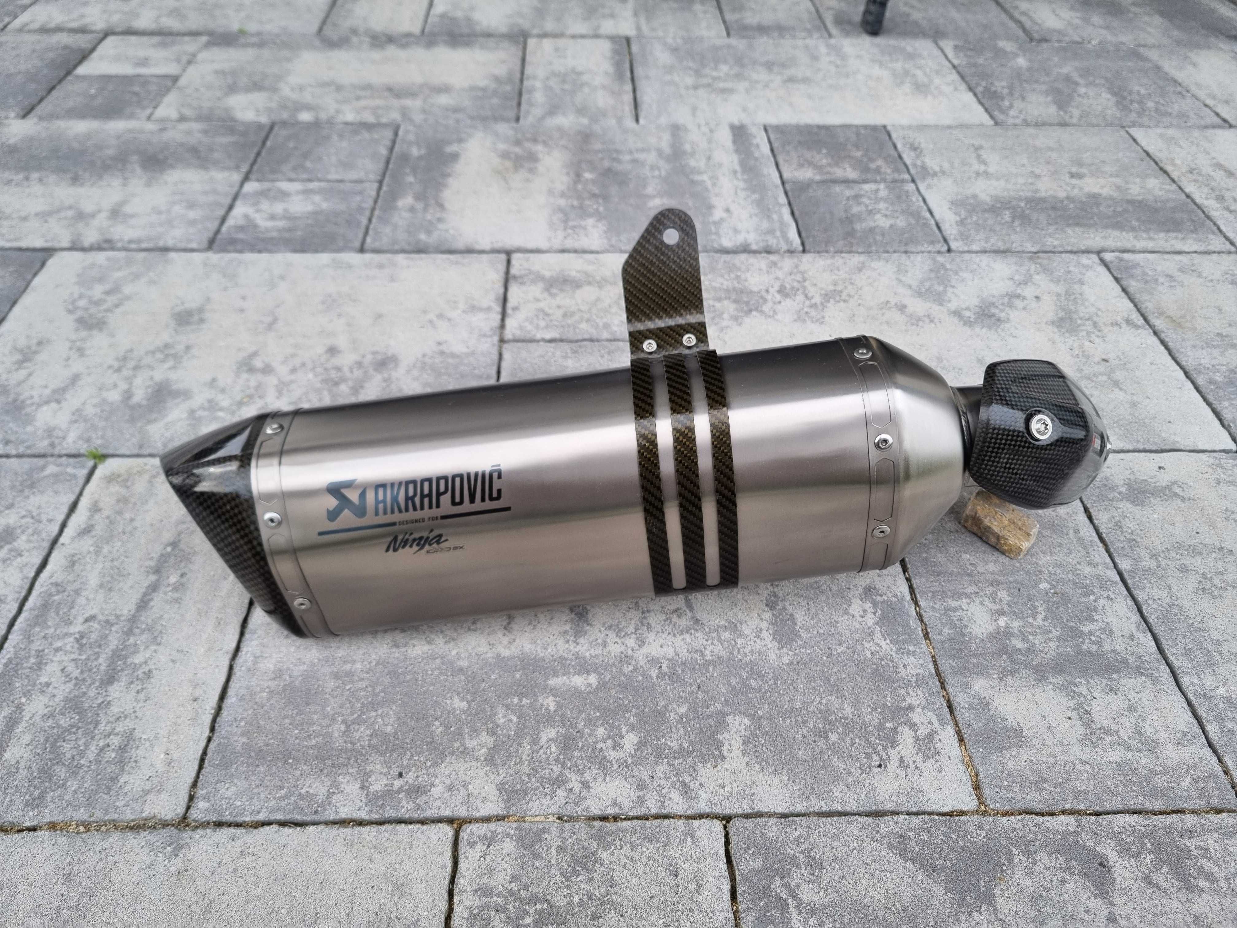 Kawasaki Ninja 1000 SX Ninja 1100 SX Tłumik Wydech Akrapovic 2020-25