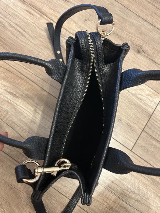 Czarna torebka damska marc jacobs