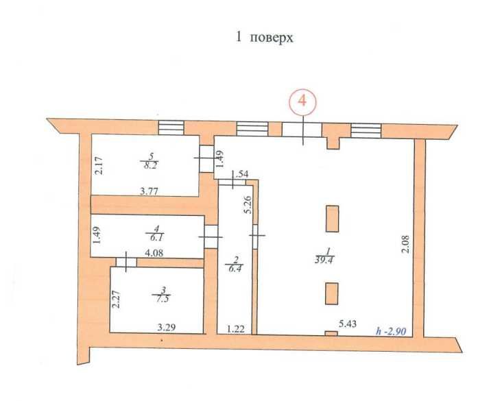 Приміщення 68м фасад 1-пов, окремий вхід центр Козова, Грушевського 27