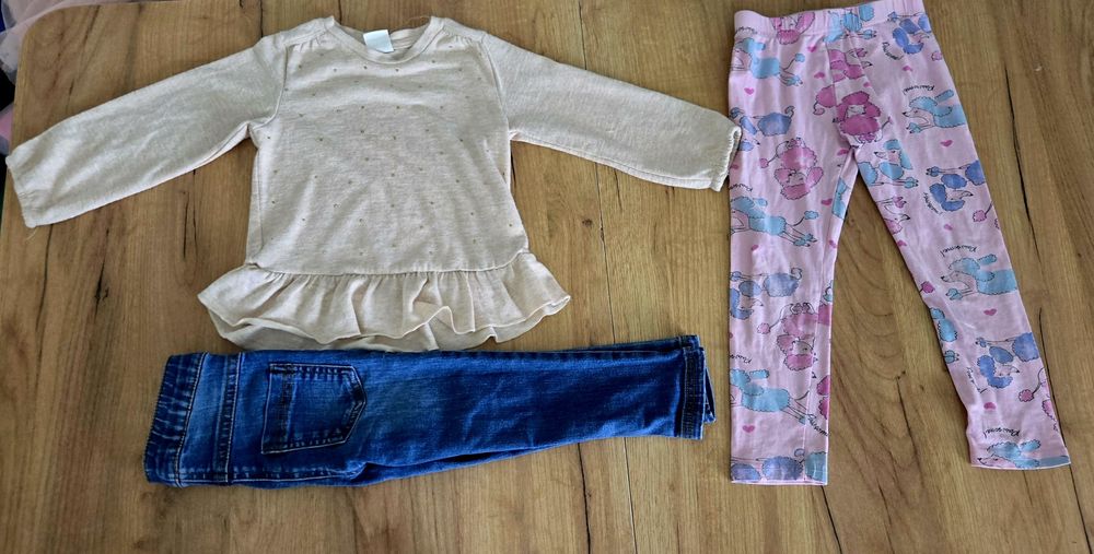 Ubranka dla dziewczynki 92