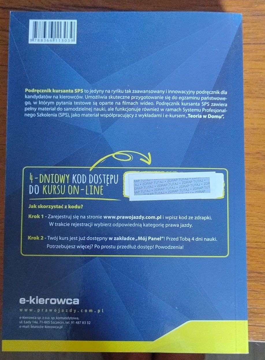 Książki do nauki jazdy, kategoria C i D