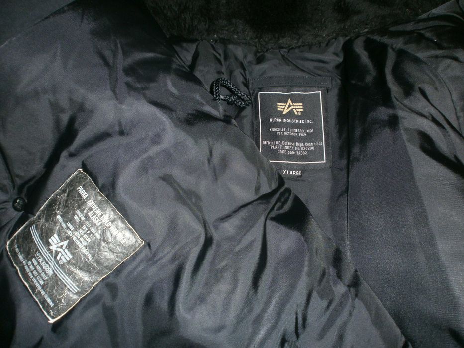 Куртка парка аляска Alpha Industries N-3B, р. XL, наш 54-56. ПОГ-69 см