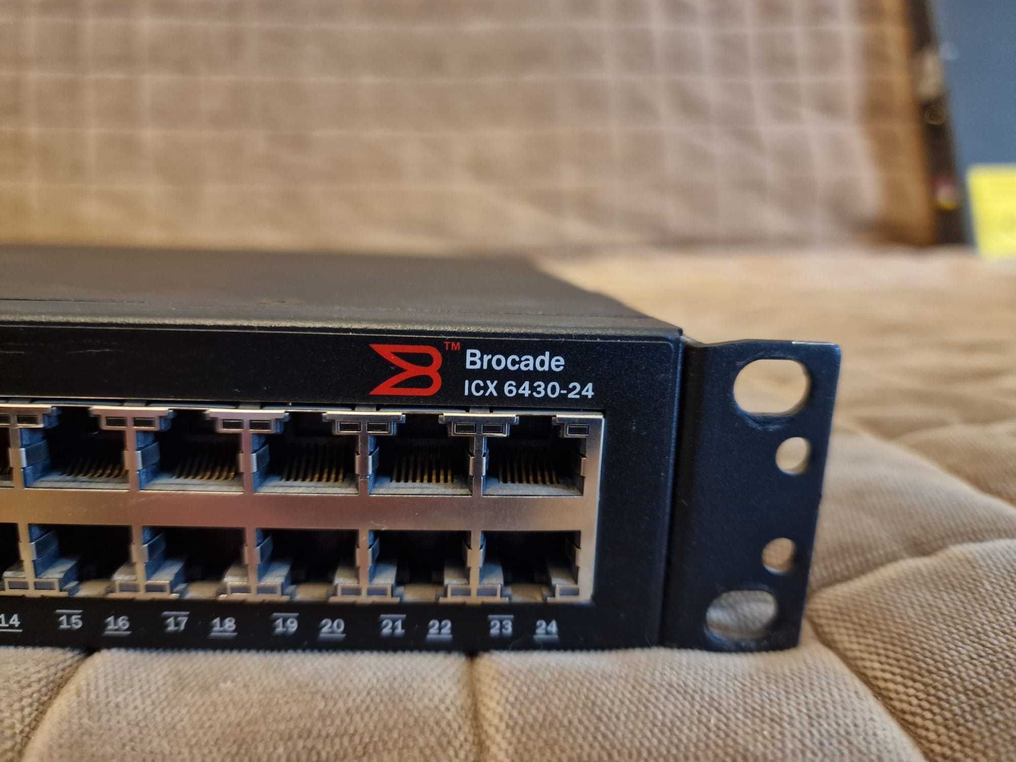 Switch Brocade ICX6430 24-Port Gigabit Switch 4 x SFP