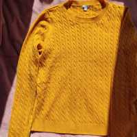 Гірчичний светр/жіночий светр