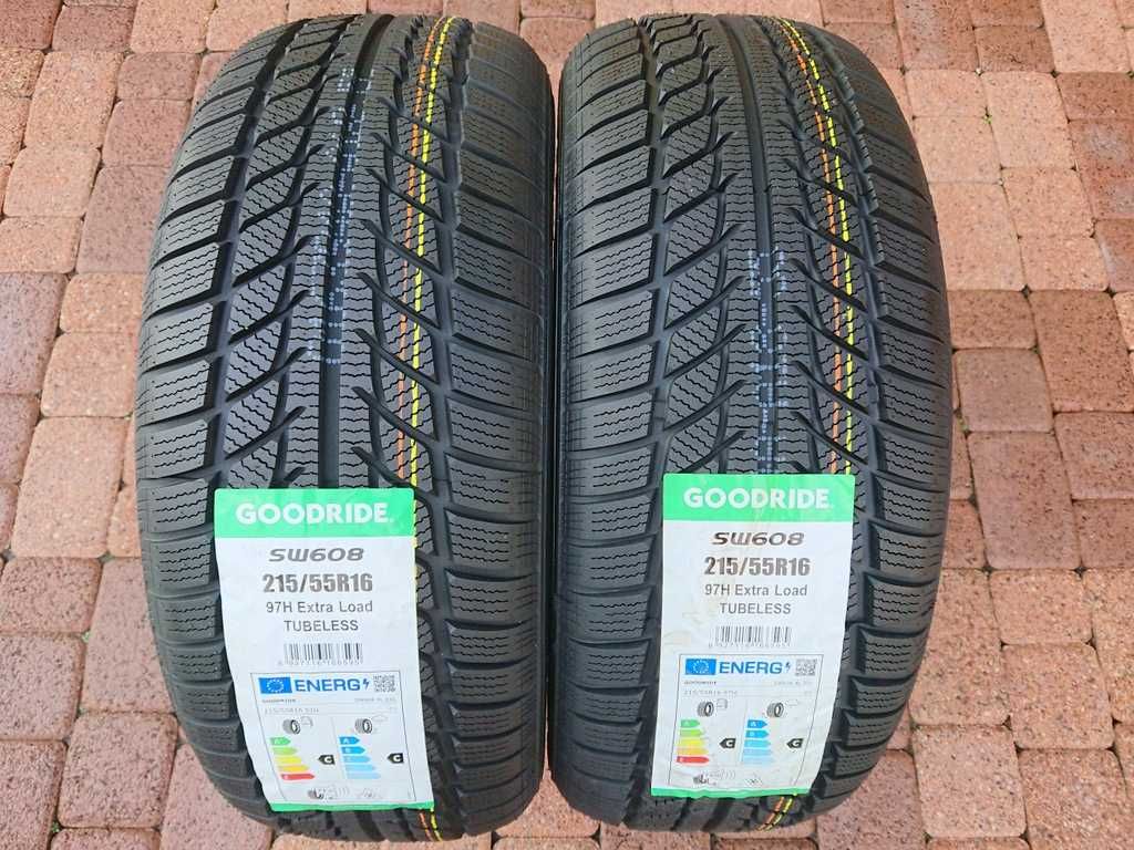 Opony zimowe 215/55r16 GOODRIDE SW-608(3PMSF)  NOWE