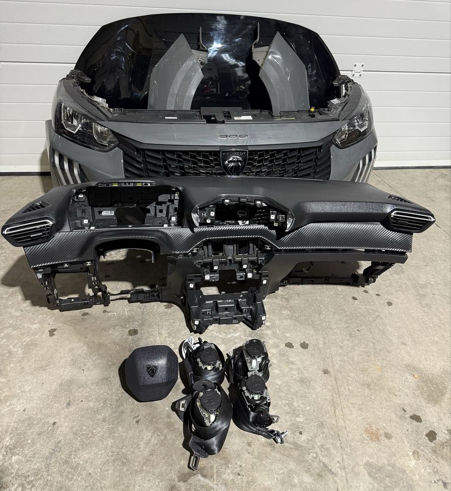 Peugeot 208 Frente/kit Airbag 2024