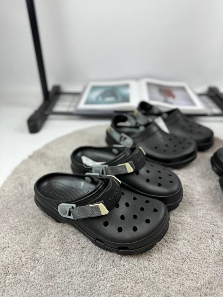 ОРИГІНАЛ Crocs All-Terrain всі розміри! 42 Чорні крокси, сірі крокси