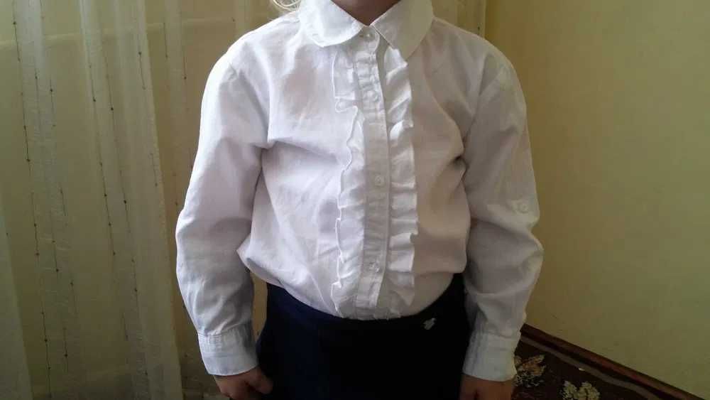 biała wizytowa bluzka koszula sinsay 92