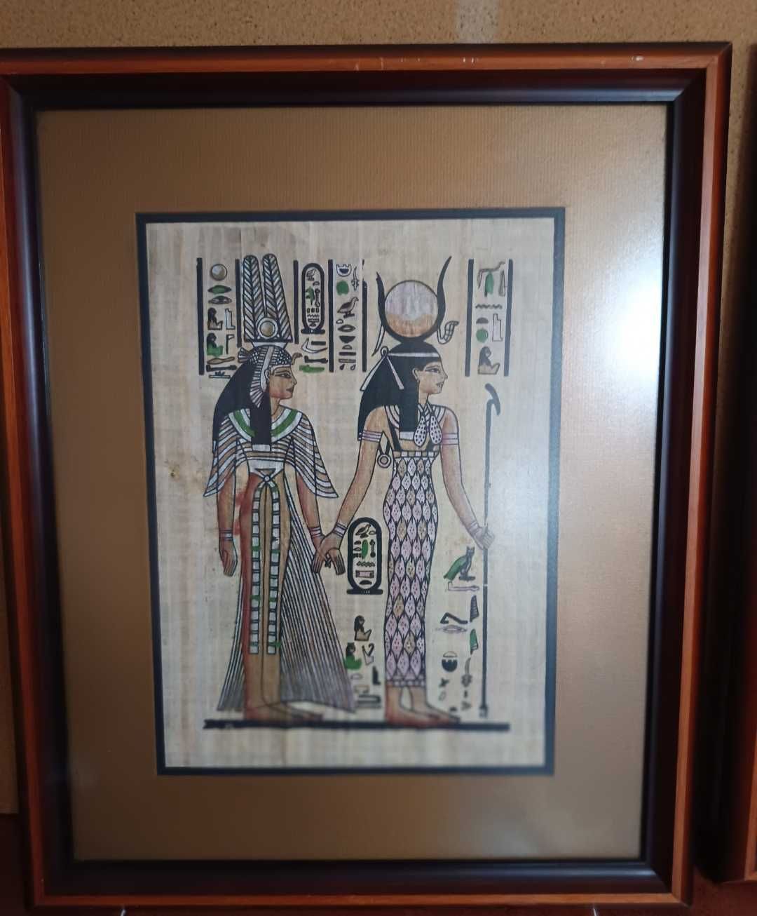 Quadro emoldurado - História e cultura egípcia.