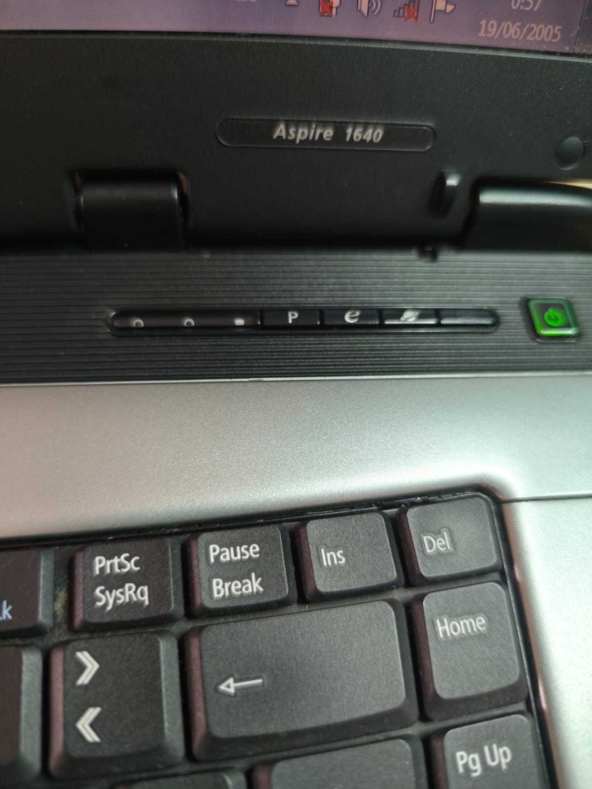 Portatil Acer Aspire 1640