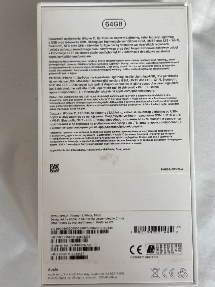 iPhone 11 64GB – 72% Bateria, Face ID, TrueTone – Wszystko Sprawne!