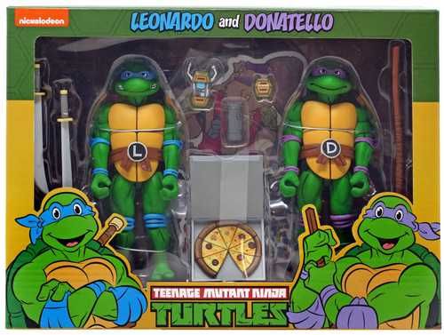 NECA TMNT 2 Pack Cartoon