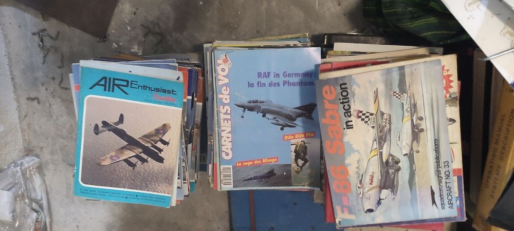 Coleção espólio aviação